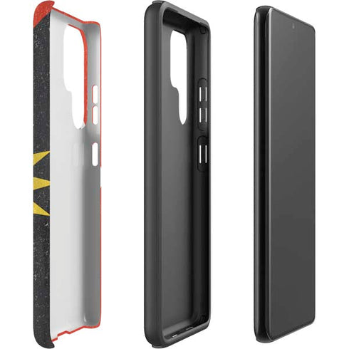 Antigua and Barbuda Flag Distressed Galaxy S22 Ultra Pro Case